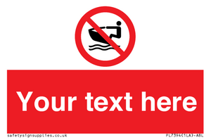 Custom No personal water craft